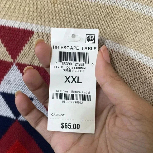 Men’s NWT Club Room Aztec Tribal Turtleneck Knit Pullover Sweater B2 Size XXL - Picture 13 of 13